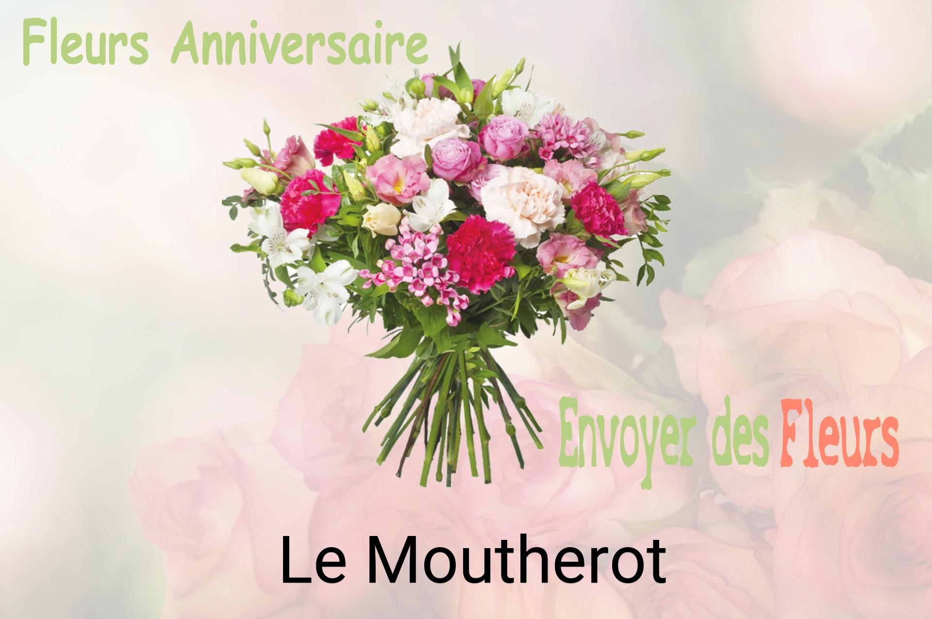 Bouquet de fleurs d’anniversaire livré à Le Moutherot