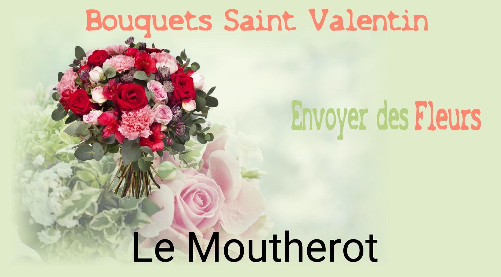 Roses de Saint-Valentin livrées à Le Moutherot